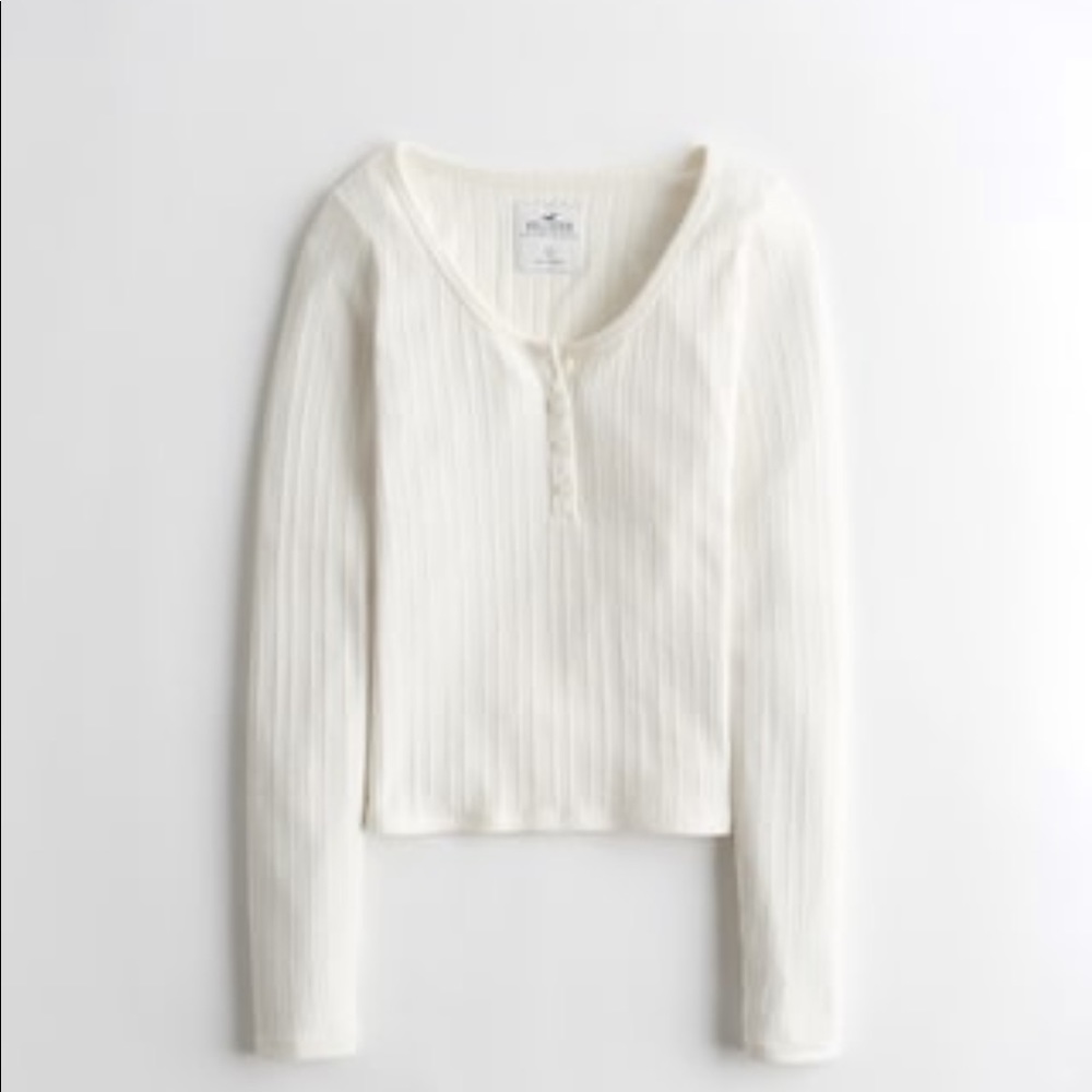 Hollister Henley long sleeve